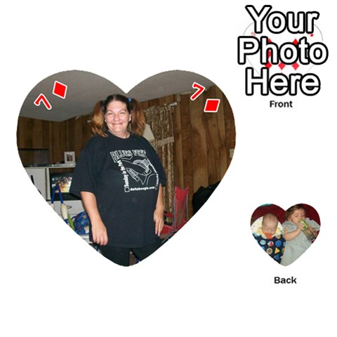 Heart Of Cards By Tonya Smith Front - Diamond7