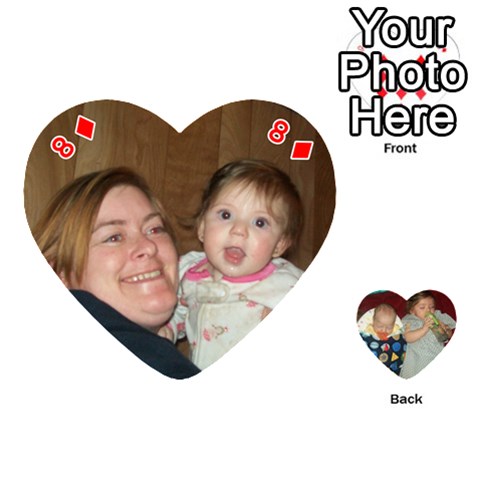 Heart Of Cards By Tonya Smith Front - Diamond8