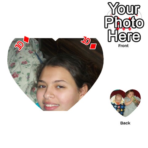 Heart Of Cards By Tonya Smith Front - Diamond10