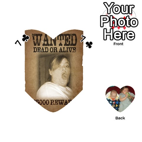 Heart Of Cards By Tonya Smith Front - Club7
