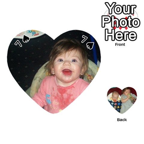Heart Of Cards By Tonya Smith Front - Spade7