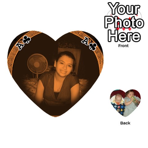 Ace Heart Of Cards By Tonya Smith Front - ClubA
