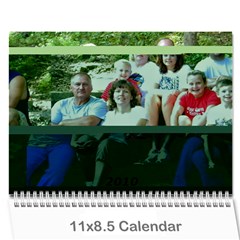 calendar - Wall Calendar 11  x 8.5  (12-Months)