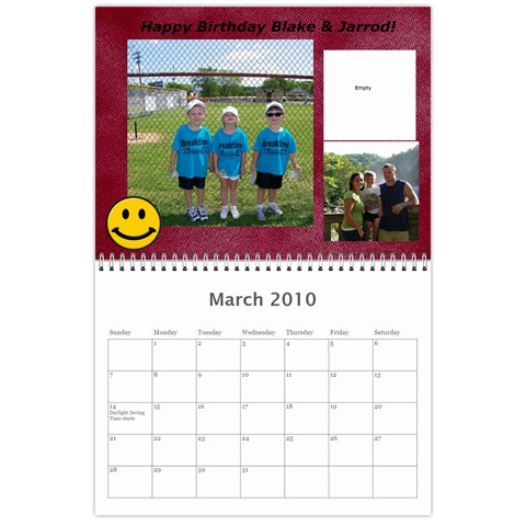 Calendar By Christy Mar 2010