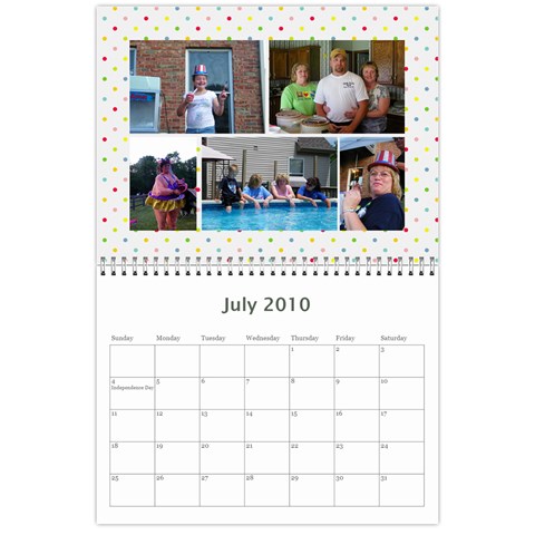 Calendar By Christy Jul 2010