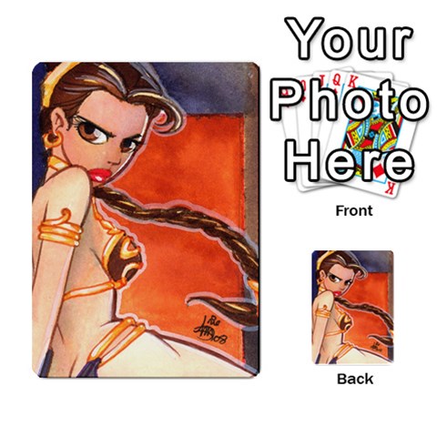 Princessleia Sketch Card Print By Thatmainchick Front 36