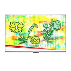 TARJETERO FLORES - Business Card Holder