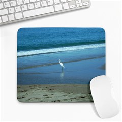 heron mousepad - Large Mousepad