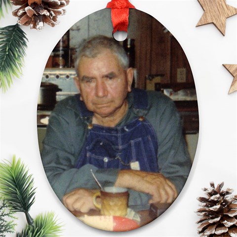 Christmas Tree Ornament By Judy Front