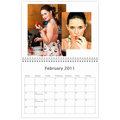 Pinup Calendar By Dana Feb 2011