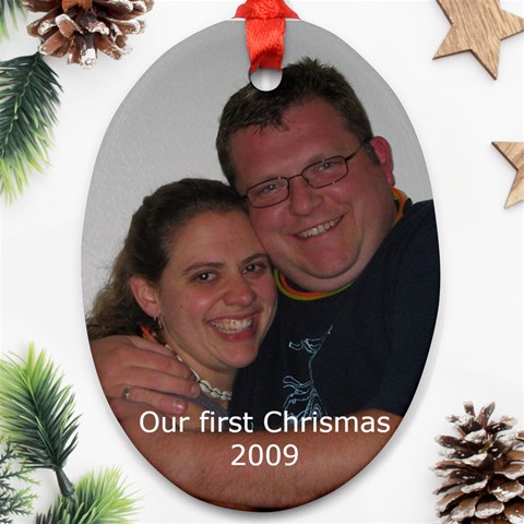 Tiff Ornament By Sarah Front