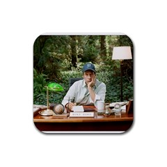 Mike Rowe At  Work  - COASTER - Rubber Coaster (Square)