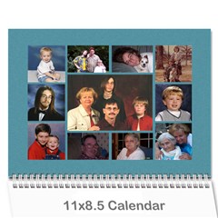 Calendar 2009 - Wall Calendar 11  x 8.5  (12-Months)