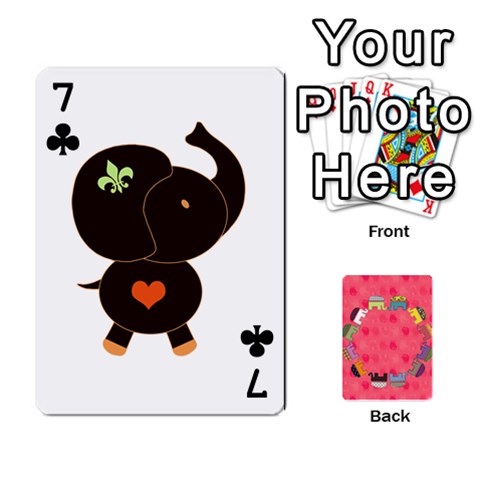 Elephant Cards By Jyothi Front - Club7