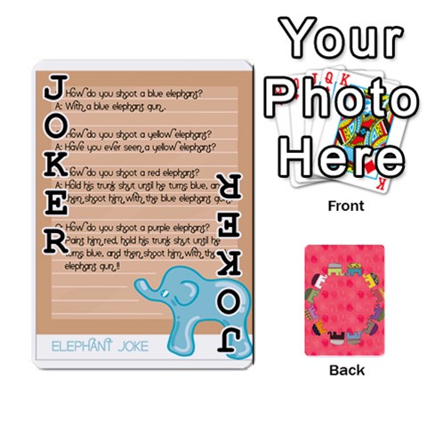Elephant Cards By Jyothi Front - Joker1