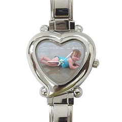 mama watch - Heart Italian Charm Watch