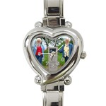 Aunt Dorothy watch - Heart Italian Charm Watch