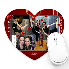 ValentineKidsFullerW - Heart Mousepad