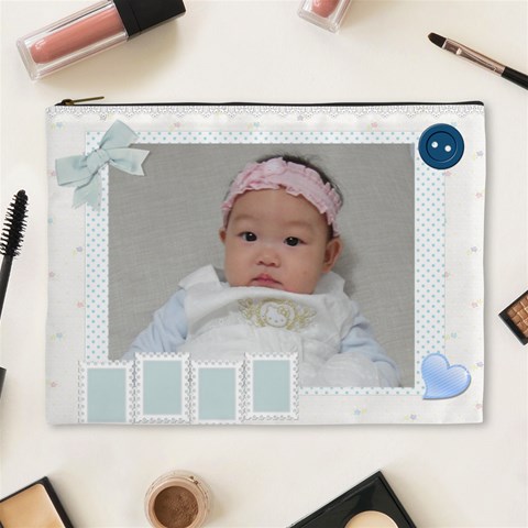 Cosmetic Bag Xl Size Mama&int By Yui Front