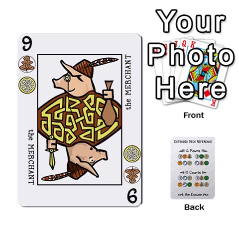 Decktet By Jared Frandson Front - Heart6