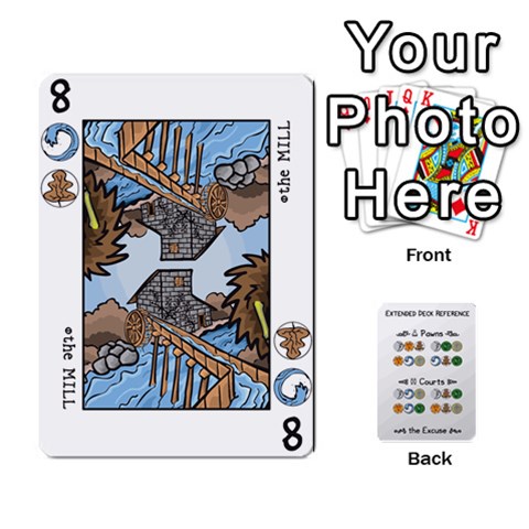 Decktet By Jared Frandson Front - Heart7
