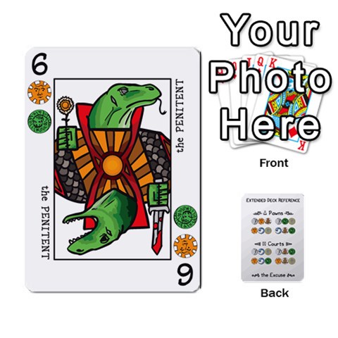 Ace Decktet By Jared Frandson Front - HeartA