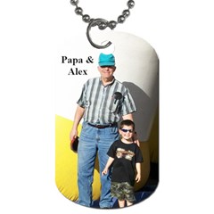 Papa & Alex - Dog Tag (Two Sides)