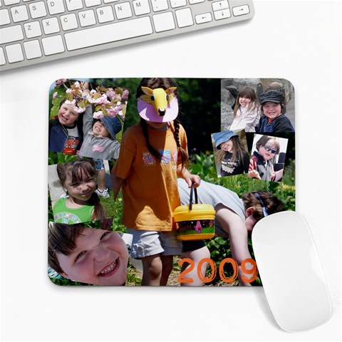 Collage Mousepad By Cate Sforza 9.25 x7.75  Mousepad - 1