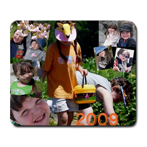 Collage Mousepad By Cate Sforza 9.25 x7.75  Mousepad - 1