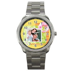 flower idea  - Sport Metal Watch