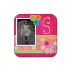 sophia - Rubber Coaster (Square)