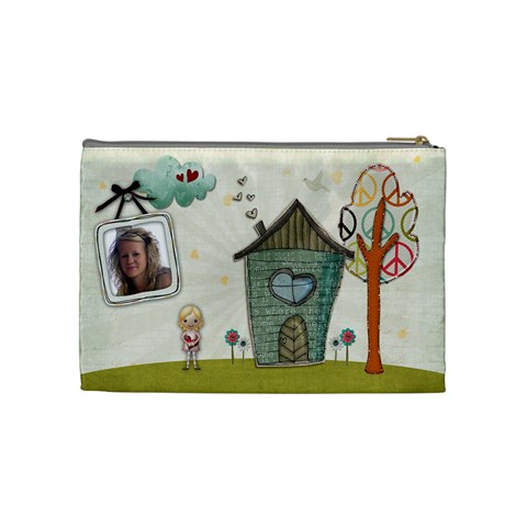 Jessica Cosmetic Bag By Kellie Simpson Back