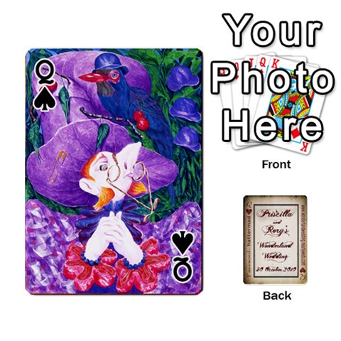 Queen Wonderland Wedding By Rory Cornelius Front - SpadeQ