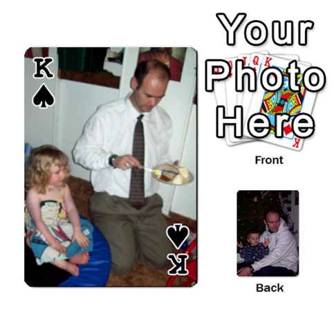 King Ashe Cards By Nancy L Miller Front - SpadeK
