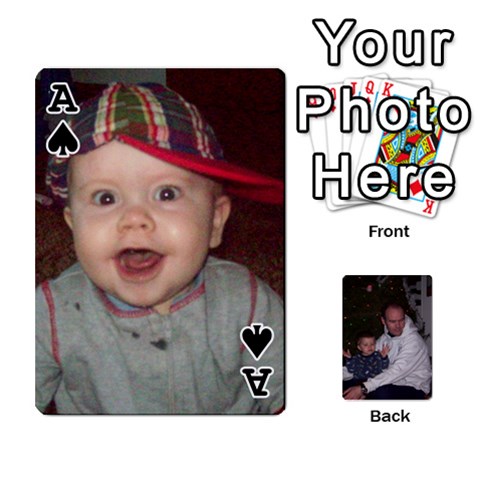 Ace Ashe Cards By Nancy L Miller Front - SpadeA