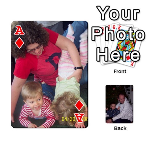 Ace Ashe Cards By Nancy L Miller Front - DiamondA
