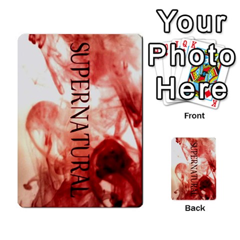 Supernatural Playing Cards By Leigh Back