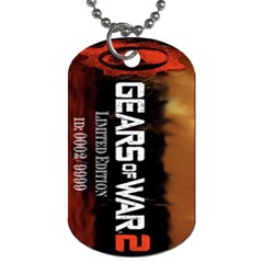GEARS OF WAR 2 - Dog Tag (Two Sides)