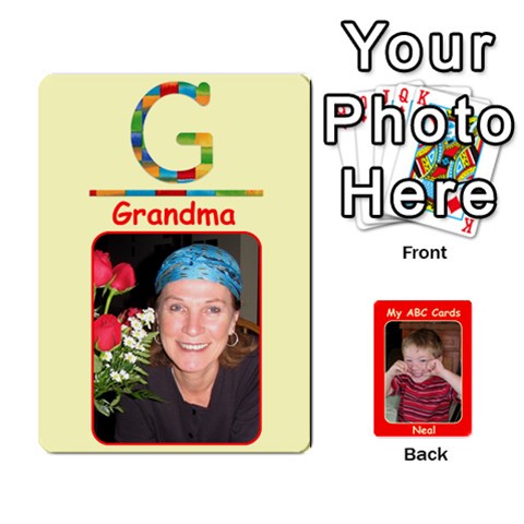 Abc Family Cards2 By Debra Macv Front - Heart6