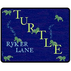 Turtle bigblanket - Fleece Blanket (Medium)