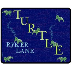 Turtle bigblanket - Fleece Blanket (Medium)