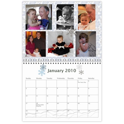 Calendar By Jessica Jan 2010