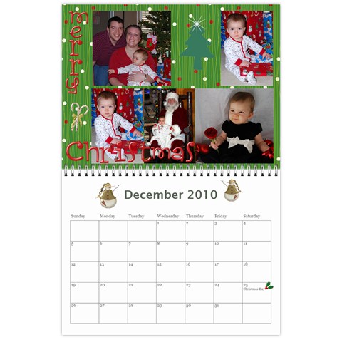 Calendar By Jessica Dec 2010