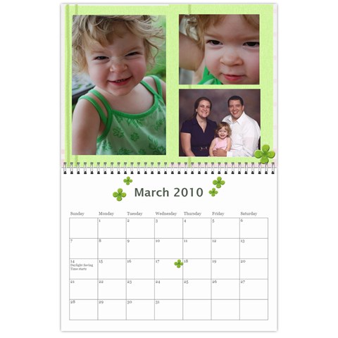 Calendar By Jessica Mar 2010