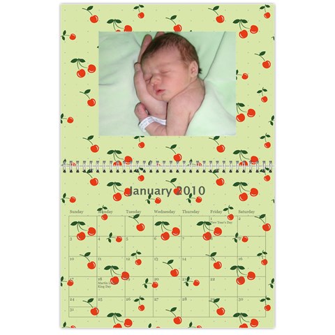Cherry Calendar By Dania Mcalister Jan 2010