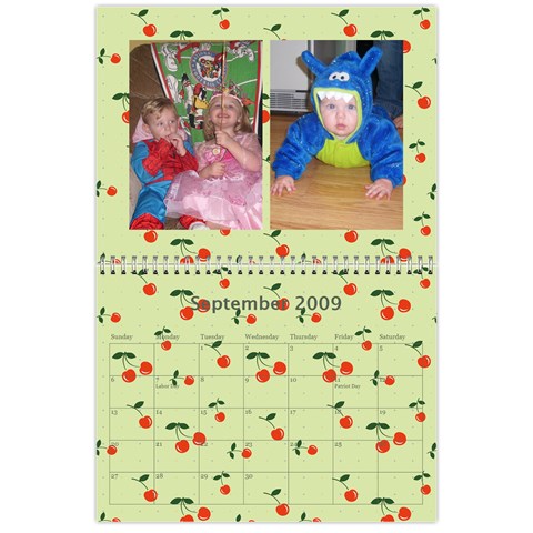 Cherry Calendar By Dania Mcalister Sep 2009