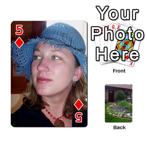 Playing Cards Front - Diamond5
