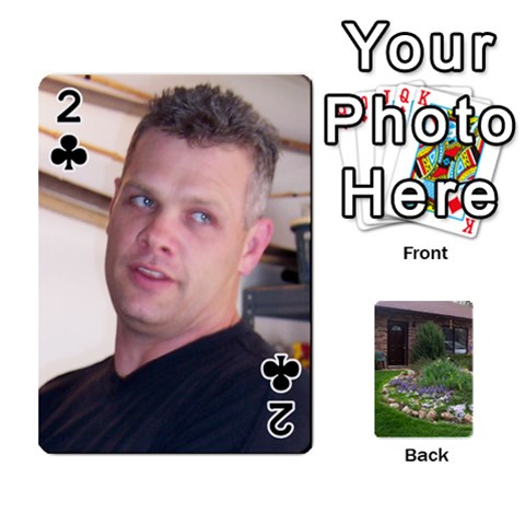 Playing Cards Front - Club2