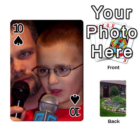 Playing Cards Front - Spade10