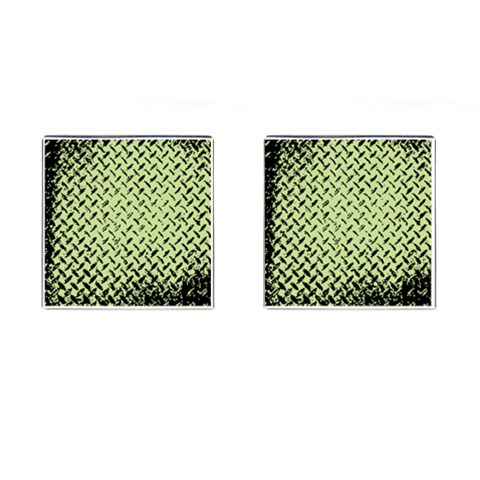Green Diamond Plate By Alana Front(Pair)